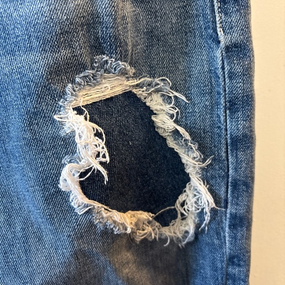 MOTHER SUPERIOR High Waisted Study Hover Distressed Jeans Peaches and Screams 29 - Picture 2 of 13